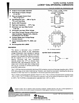 DataSheet TLC372 pdf